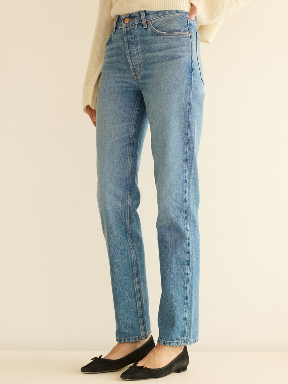 DOEN NWT DIANA MID RISE JEAN IN MARVILLE WASH US 25